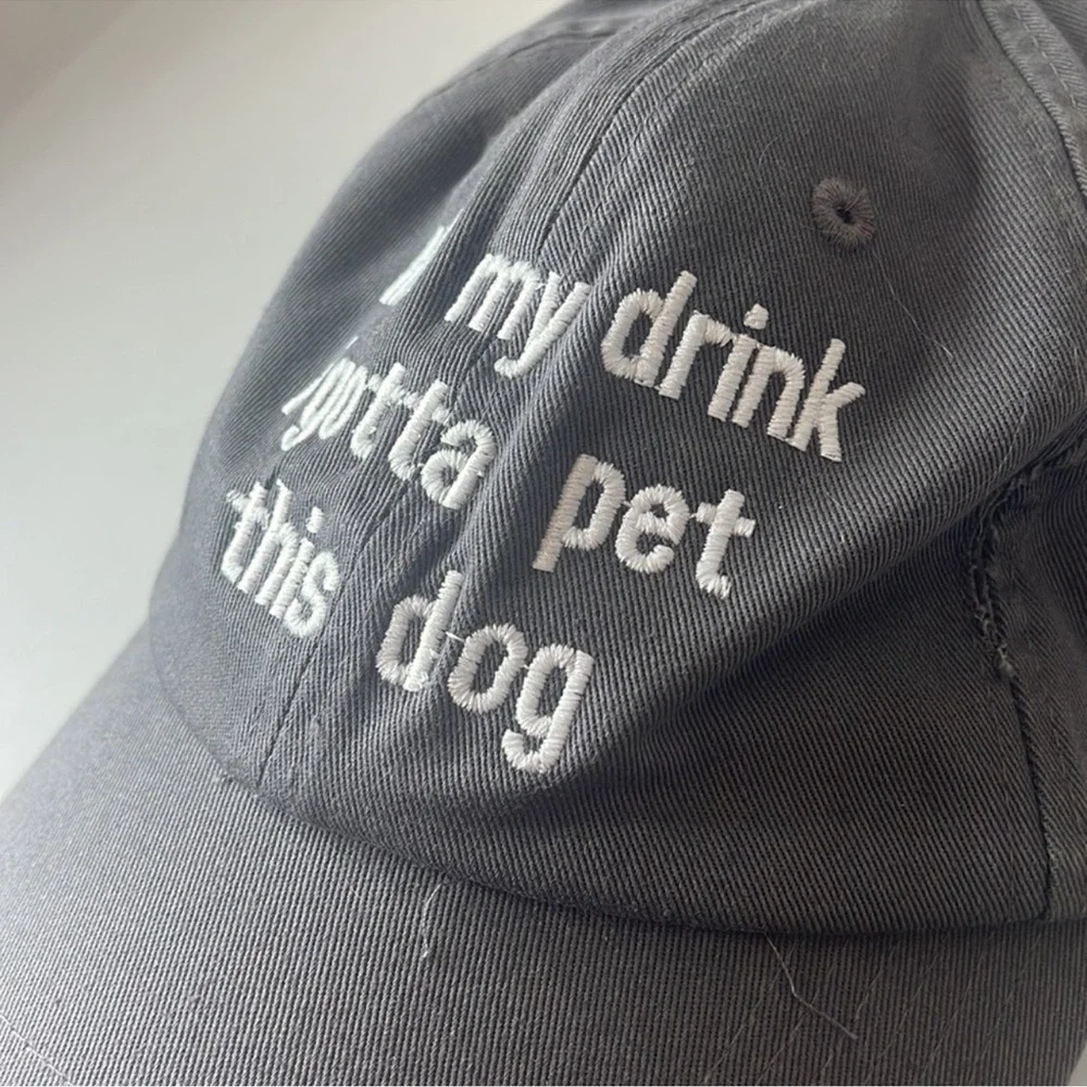 District Women’s Baseball Cap for Dog Lovers Gray